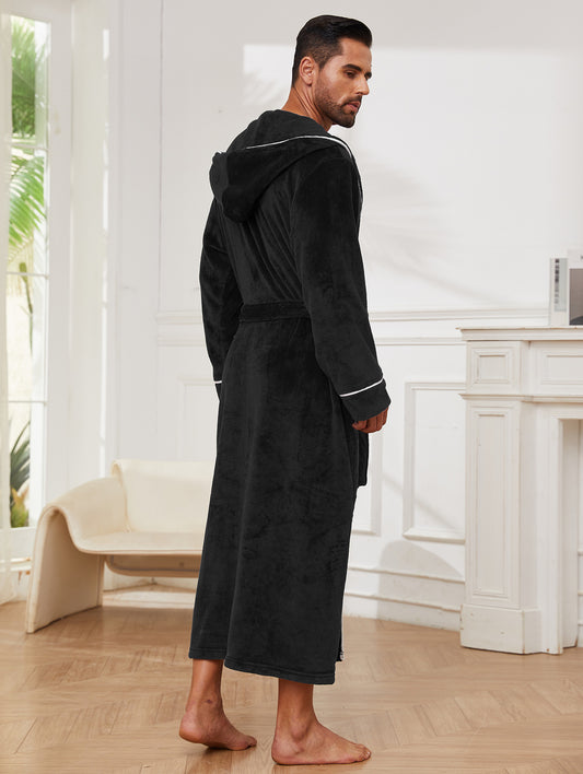 Men’s Flannel Lounge Robe