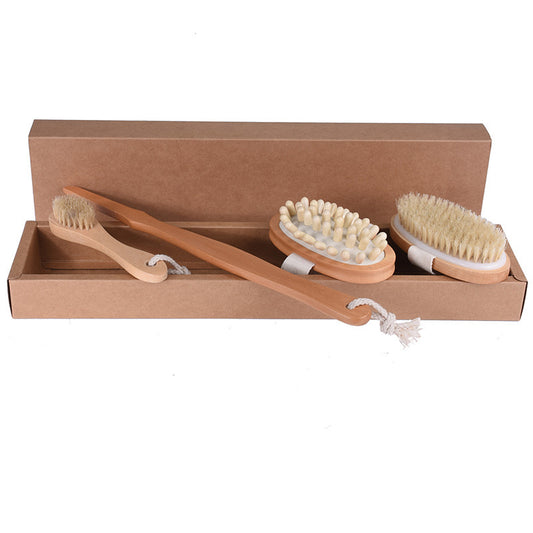 Natural Wood Bath Brush