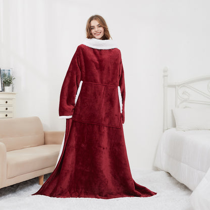 Couverture portable double couche 