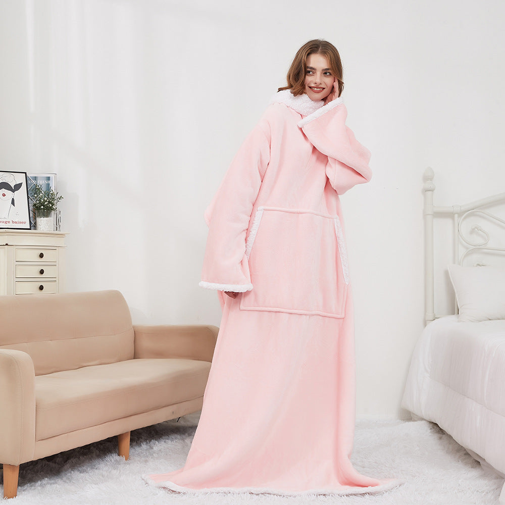 Couverture portable double couche 