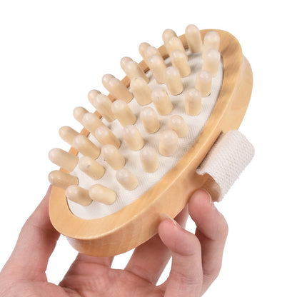 Natural Wood Bath Brush
