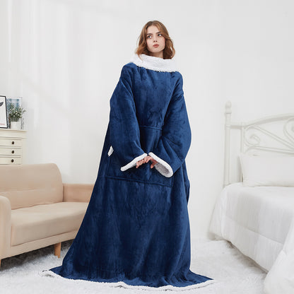 Couverture portable double couche 