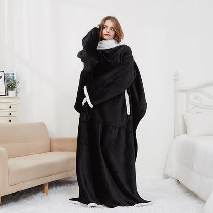 Couverture portable double couche 