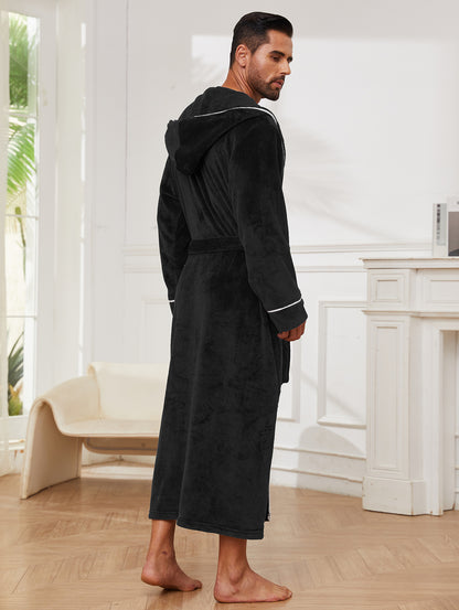 Men’s Flannel Lounge Robe