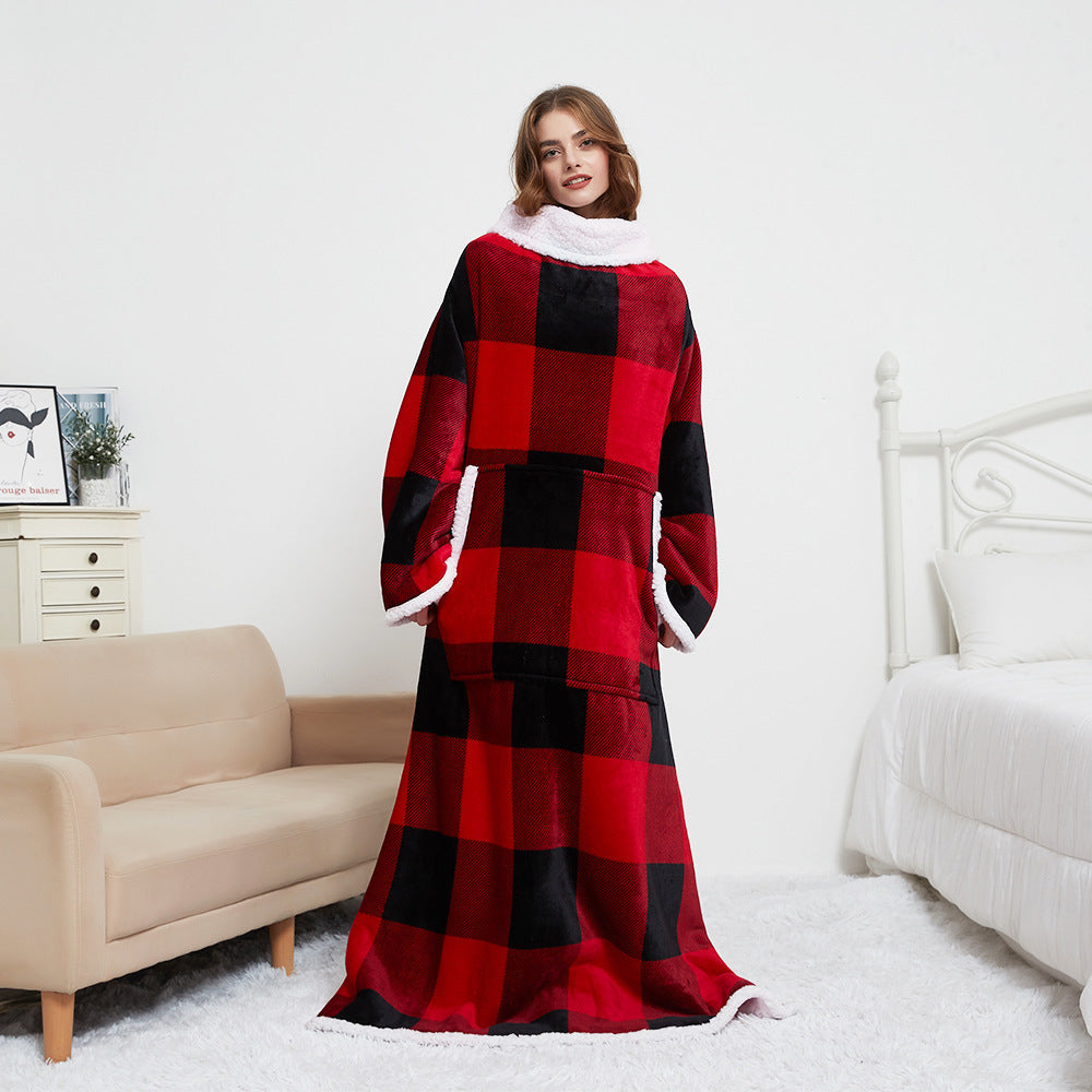 Couverture portable double couche 