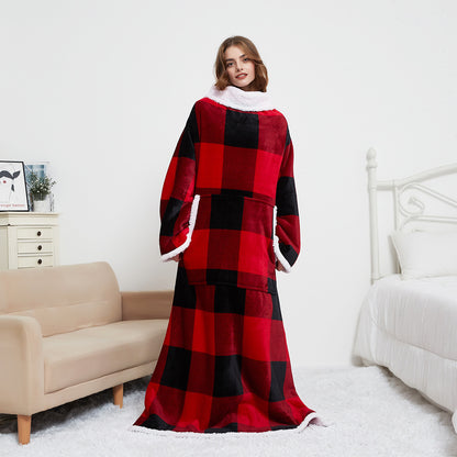 Couverture portable double couche 